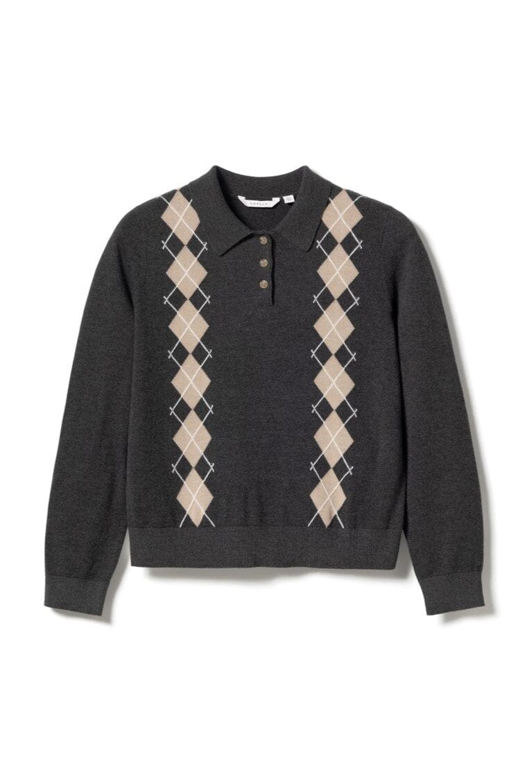 Noella - N-Maxine Knit 15000001 - 1428 - Dasha Grey Check