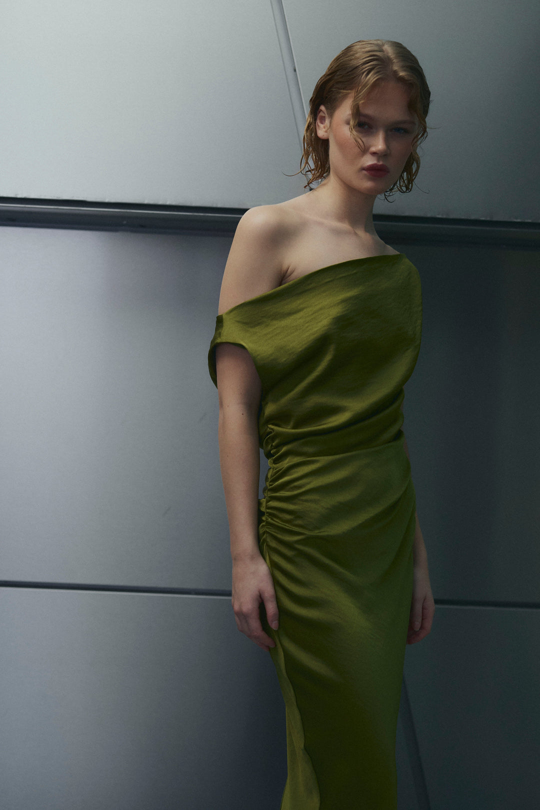 Noella - N-Mignonette Dress 16240003 - 1490 - Guacamole Kjoler 
