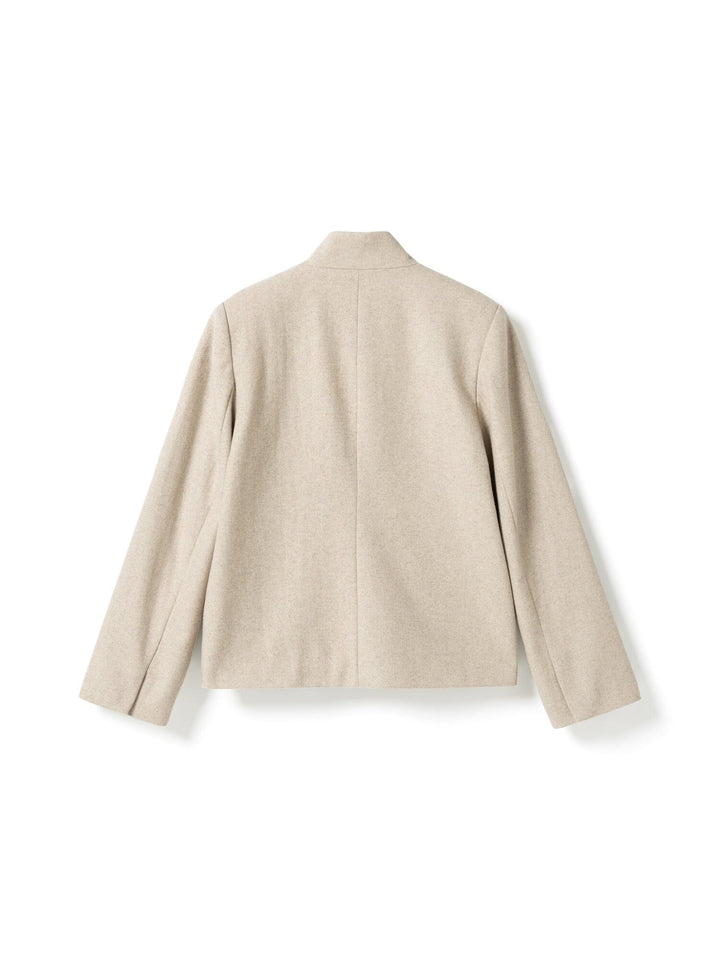 Noella - N-Monique Blazer 17120001 - 1236 - Oatmeal Melange Blazere 