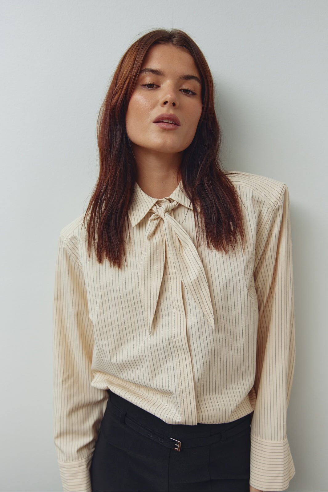 Noella - N-Myra Shirt 15360002 - 1441 - Donnie Cream Stripe