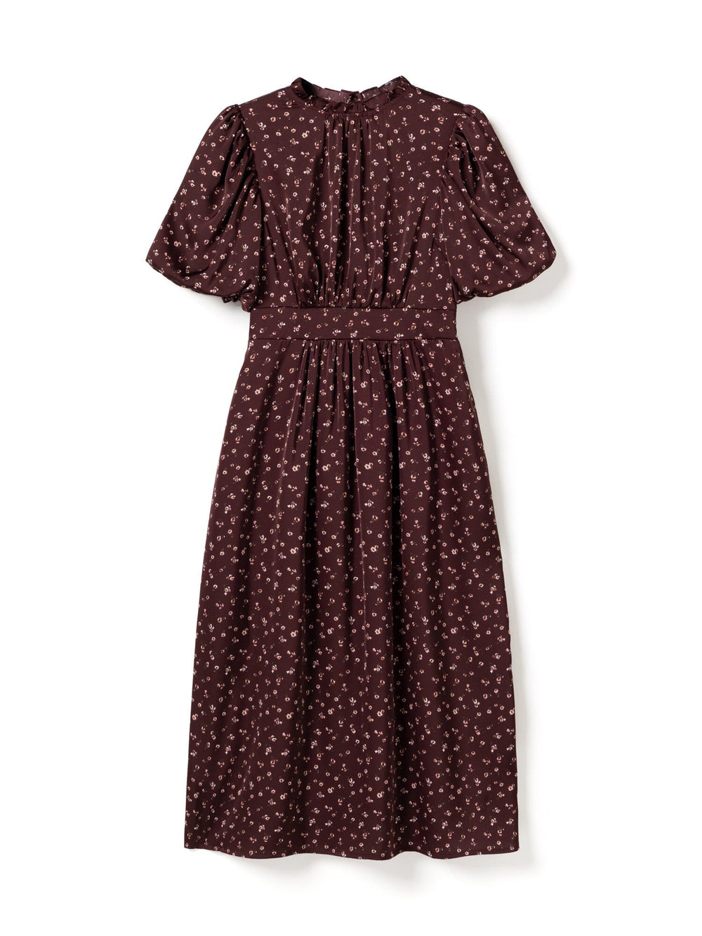 Noella - N-Ruth Dress 15900001 - 1472 - Dwyn Burgundy Print Kjoler 