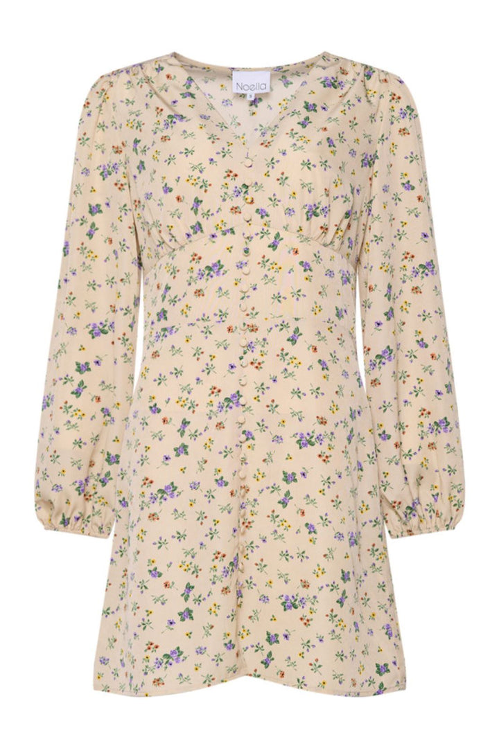 Noella - Paris Patty Short Dress - White Flower