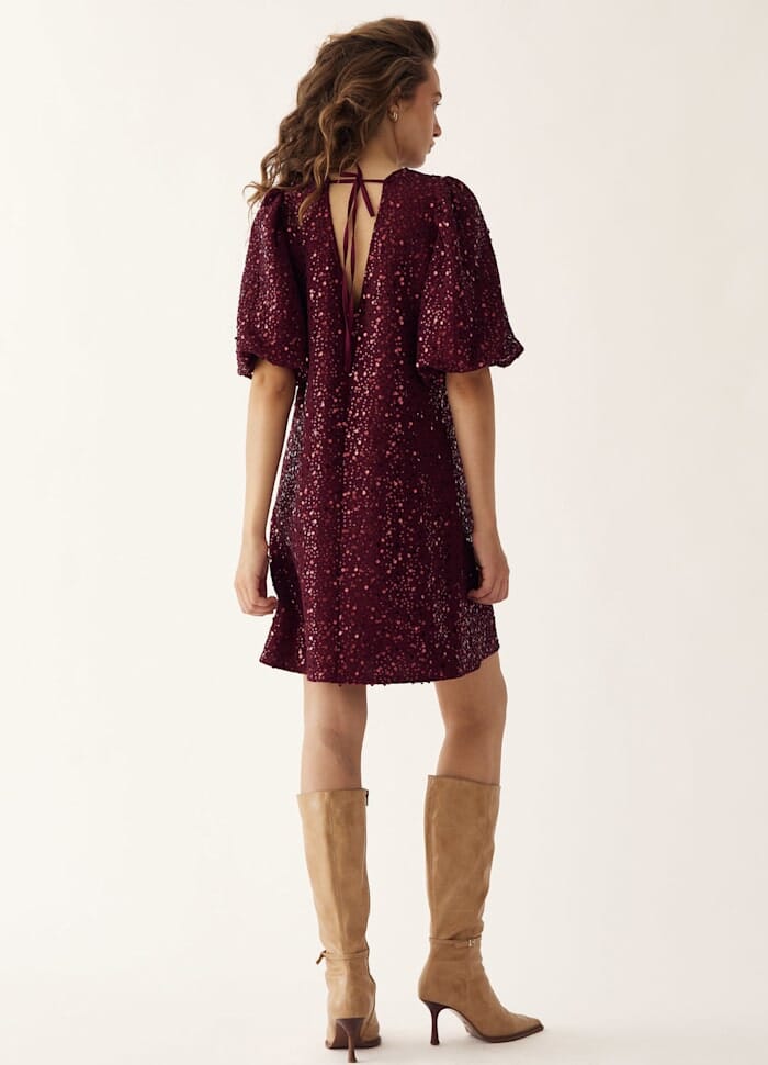 Noella - Pastis Short Dress 11630103 - 1393 - Winetasting Kjoler 