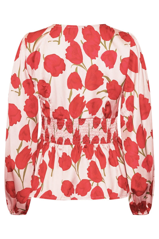 Noella - Patty Blouse - 1278 Tulip Print