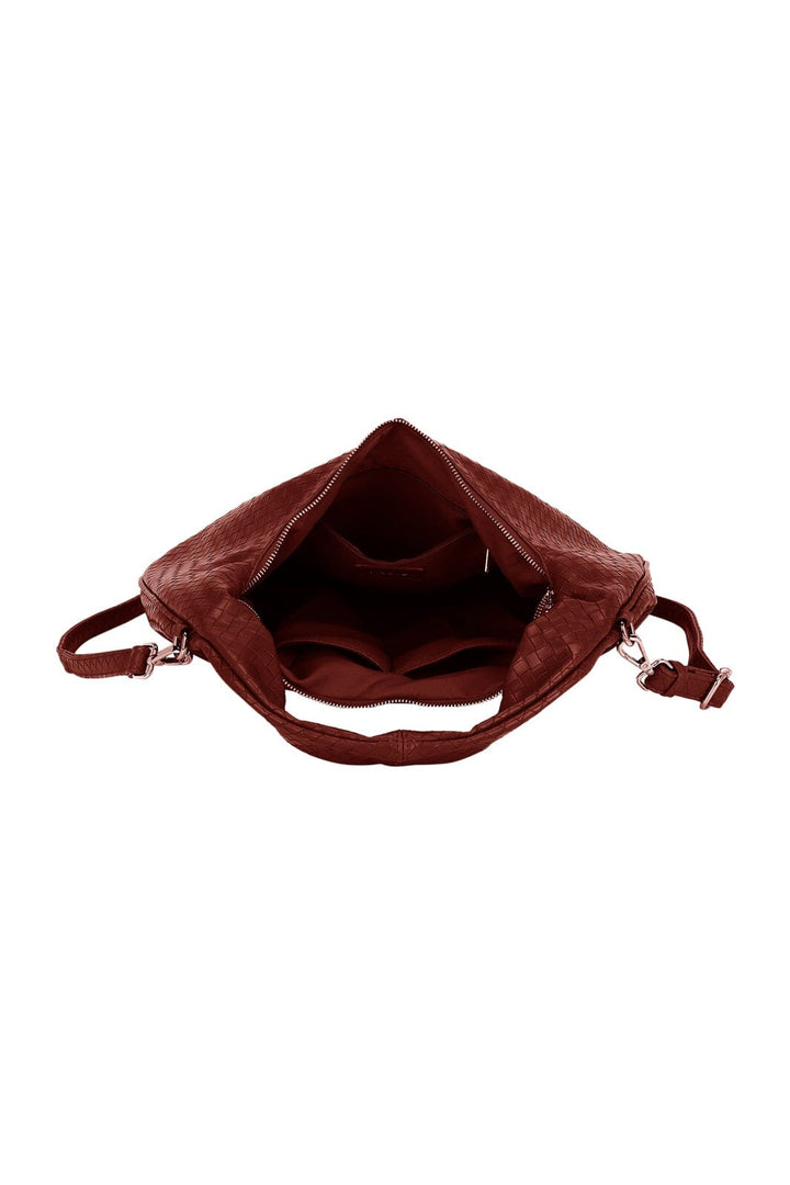 Noella - Peony Hobo Bag 1040001 - 1083 - Dark Red