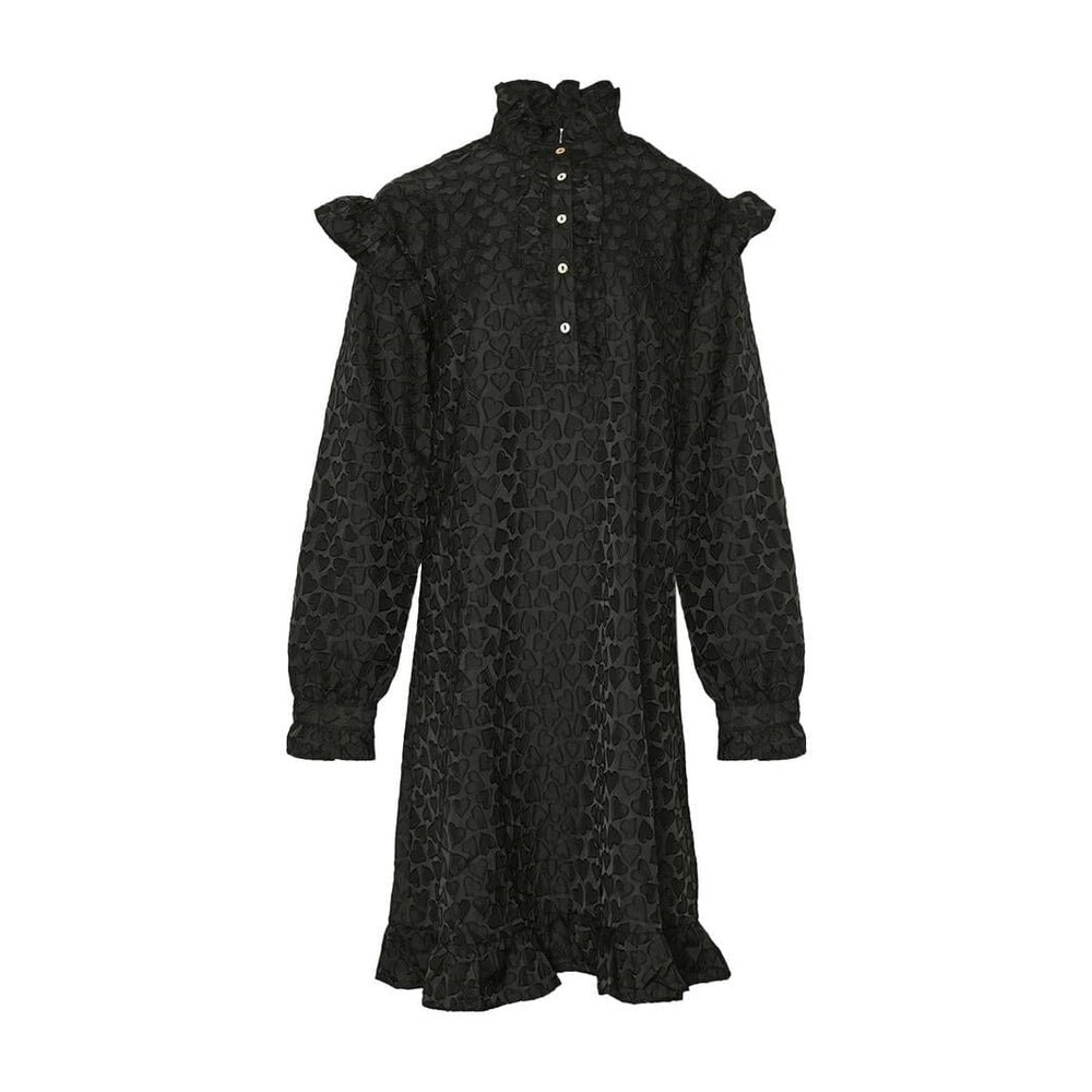 Noella - Reno Ruby Ruffle Dress 11740022 - 004 Black