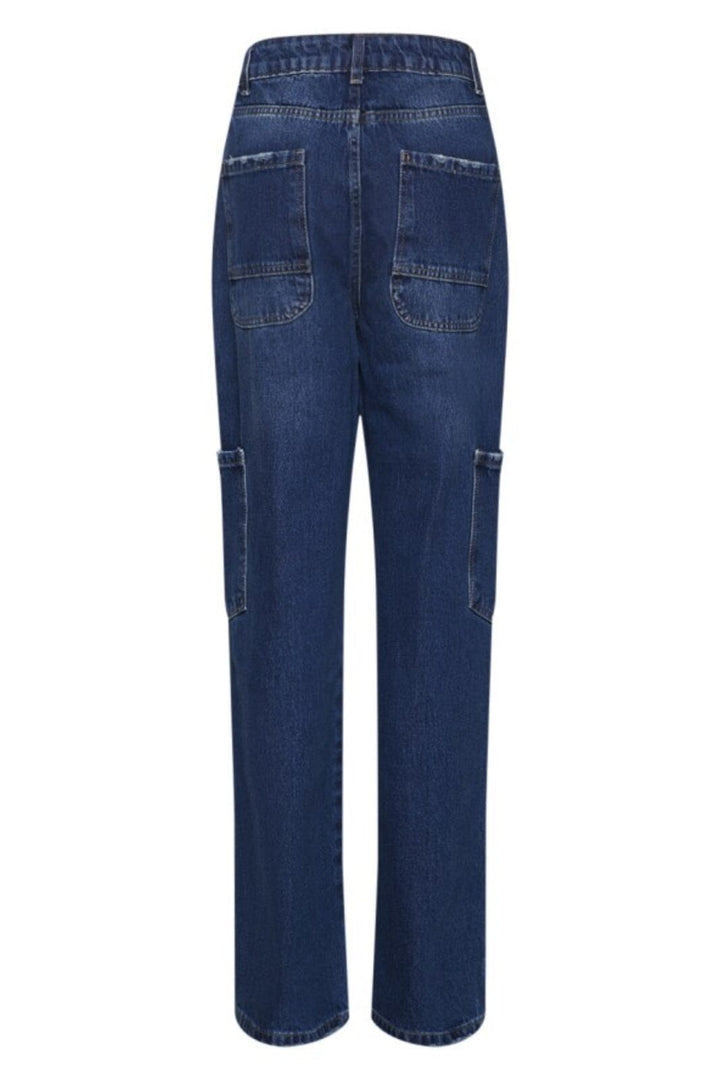 Noella - Rory Cargo Jeans - 188 Dark Blue Washed