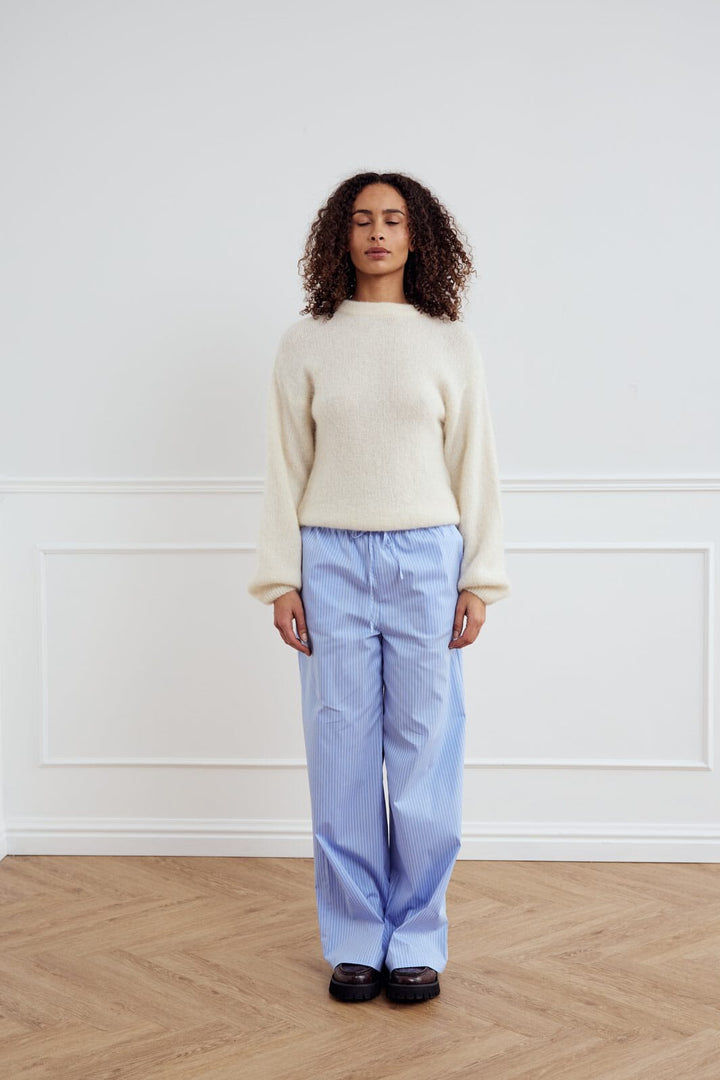 Noella - Samira Pants 13880003 - 1365 - Blue White Stripe