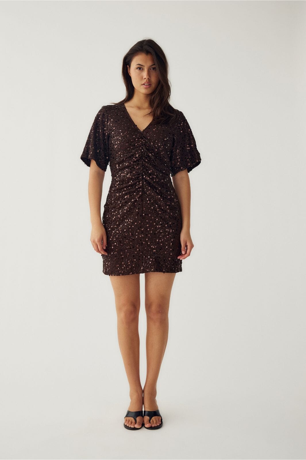 Noella - Soli Dress 11630001 - 674 - Chocolate Kjoler 