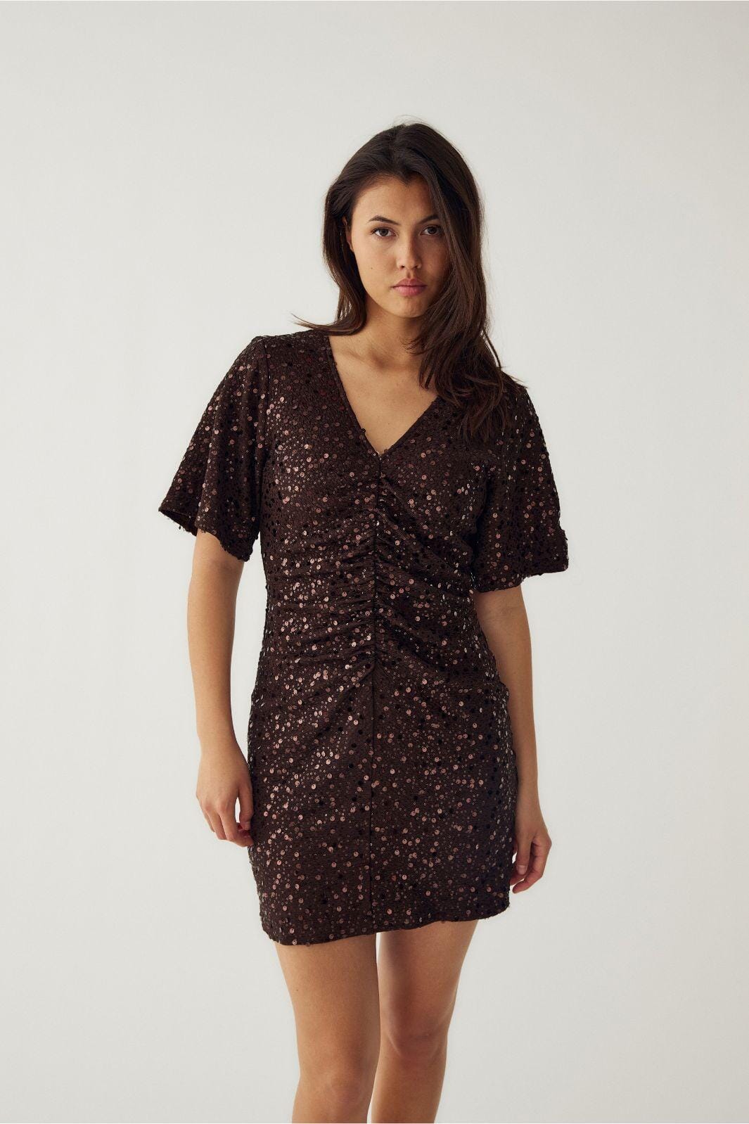 Noella - Soli Dress 11630001 - 674 - Chocolate Kjoler 