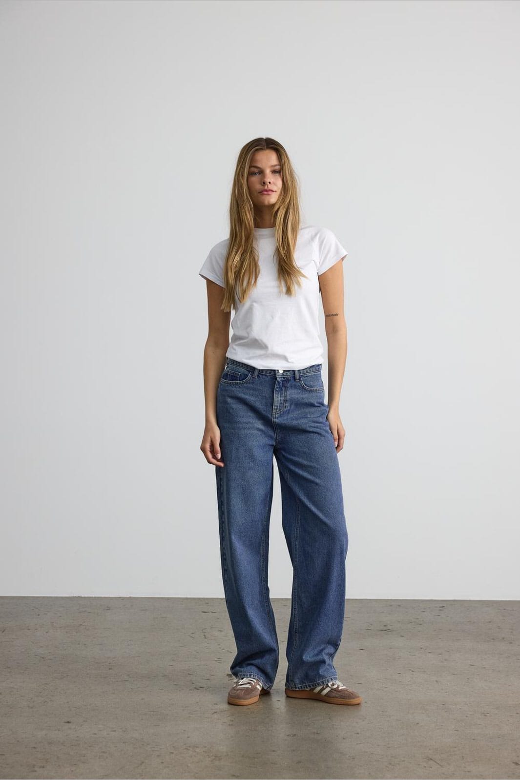 Noisy May - Nmalexa Nw Reg Jeans Fo055Mb - 4798040 Medium Blue Denim