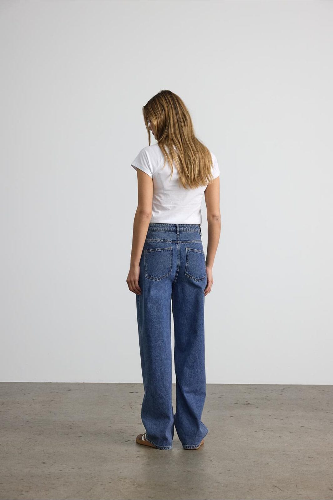 Noisy May - Nmalexa Nw Reg Jeans Fo055Mb - 4798040 Medium Blue Denim