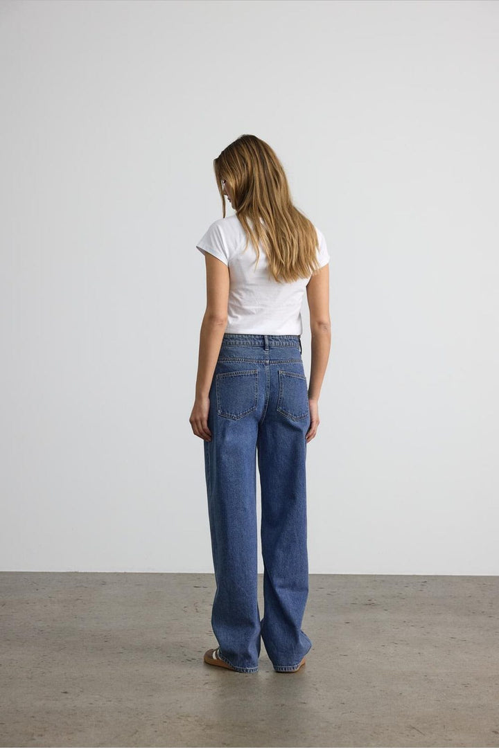 Noisy May - Nmalexa Nw Reg Jeans Fo055Mb - 4798040 Medium Blue Denim