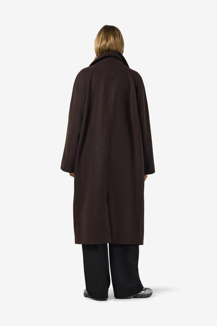 Noisy May - Nmalicia Carcoat - 5024118 Chocolate Brown Melange