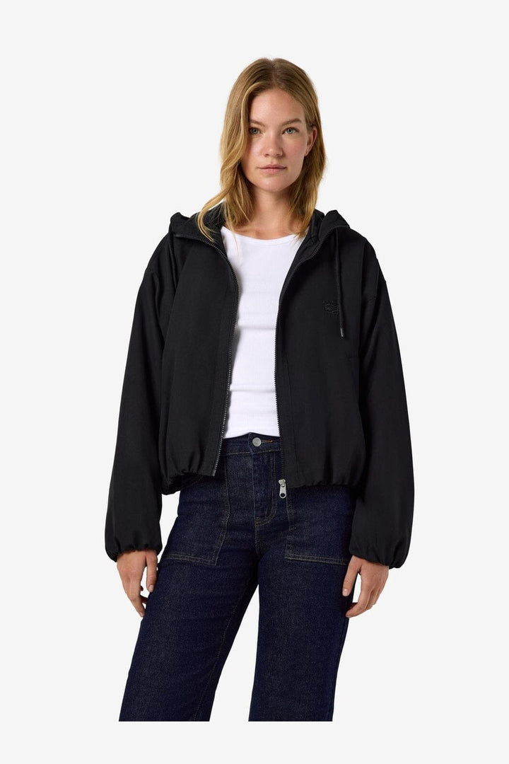 Noisy May - Nmelina L/S Hood Jacket - 5090046 Black