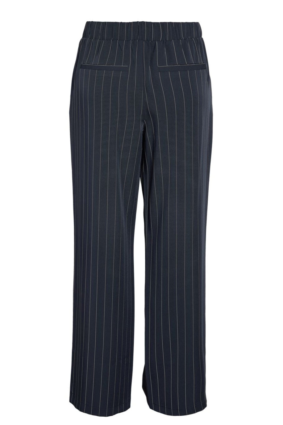 Noisy May - Nmella Nw Pinstripe Pants Fwd - 4896946 Navy Blazer White