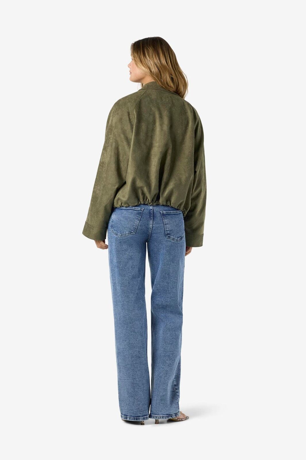 Noisy May - Nmemmy Fake Suede Bubblehem Jacket - 5025743 Kalamata
