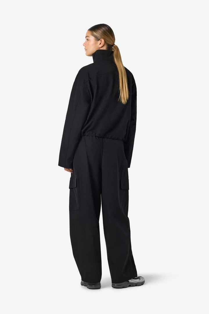 Noisy May - Nmkirby L/S Highneck Zip Jacket - 5091367 Black