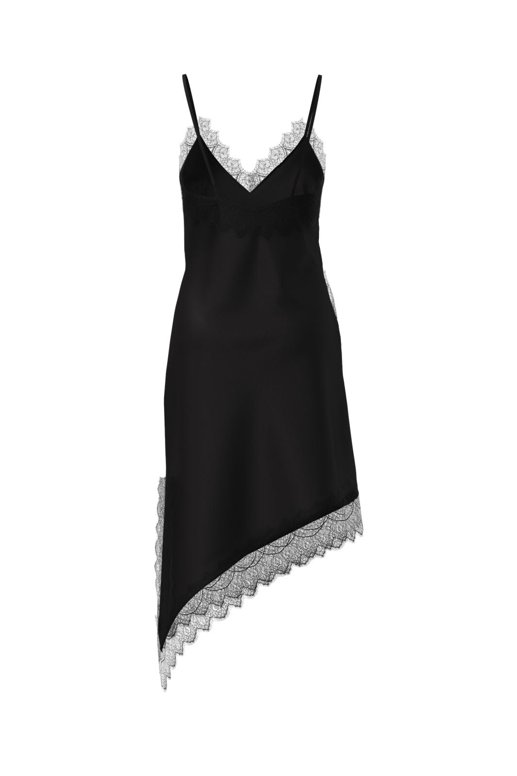 Noisy May - Nmsofie S/L Satin Lace Dress - 5079334 Black