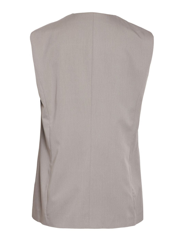 Noisy May - Nmvienna Blazer Vest - 4736779 Ghost Gray