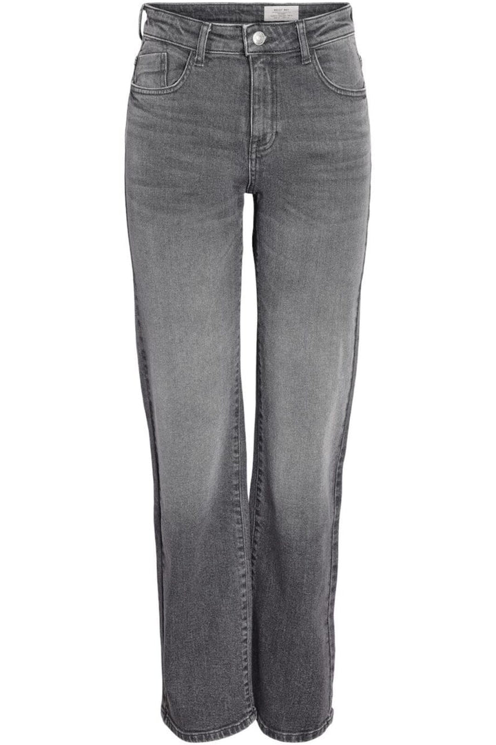 Noisy May - Nmyolanda Nw Wide Jeans Az371Dg Fwd - 4532618 Dark Grey Denim