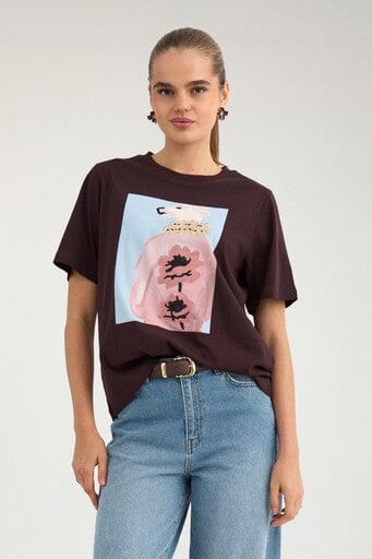 Nümph - Numanta T-Shirt 707574 - Chocolate Plum T-shirts 