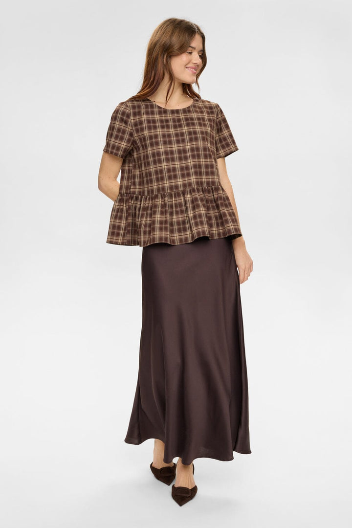 Nümph - Numarlie Blouse 707526 - Black Coffee Bluser 