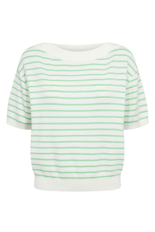 Nümph - Nusillio Pullover 706747 - Absinthe Green Strikbluser 