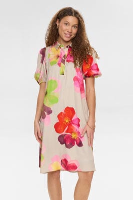 Nümph - Nutassy Short Dress 707186 - Gray Morn