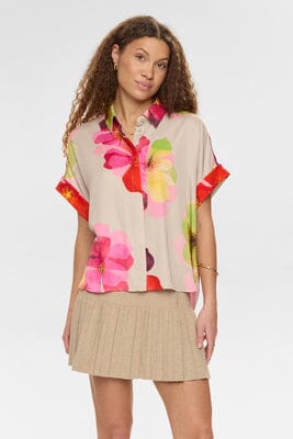 Nümph - Nutassy Ss Shirt 707189 - Gray Morn