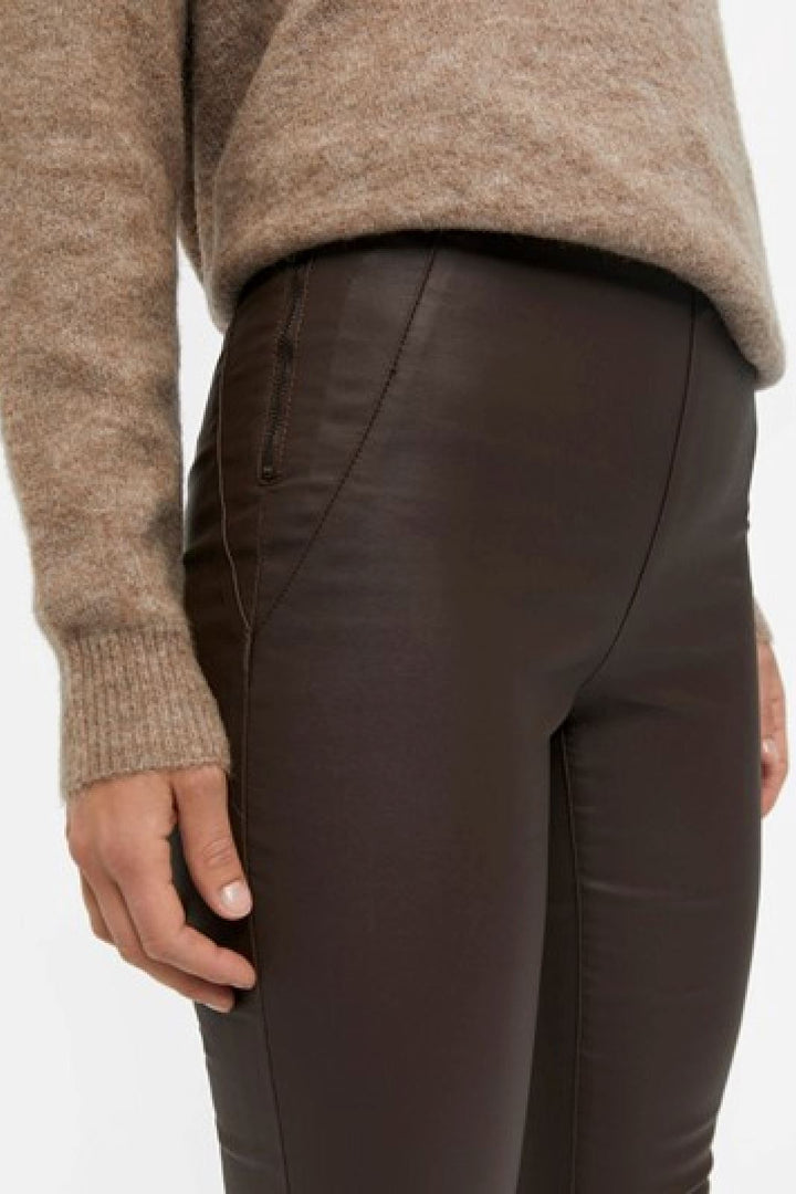 Object - ObjBelle Mw Coated Leggings - Java