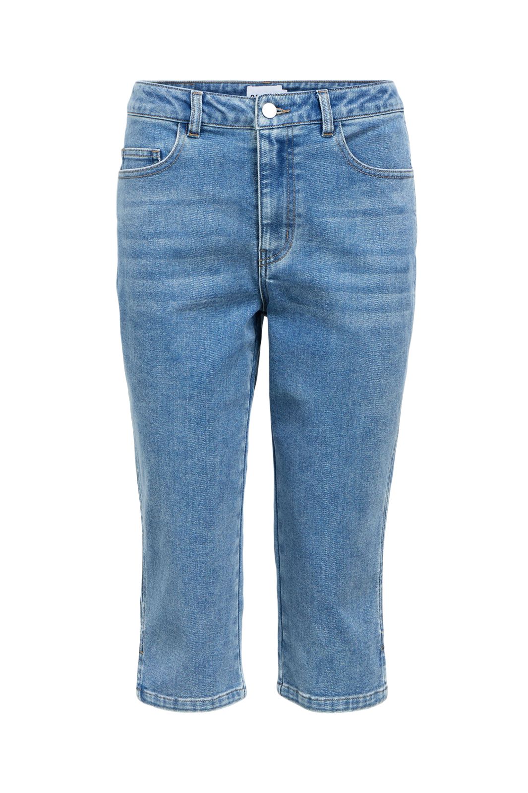 Object - Objcaro Slim Short Jeans 144 - 4982943 Medium Blue Denim