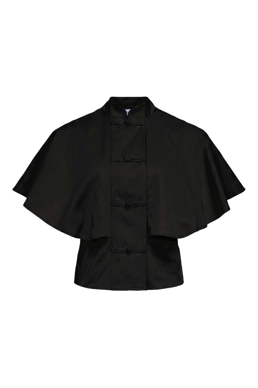 Object - Objdiala Cape Shirt Aw 26 - 5246767 Black