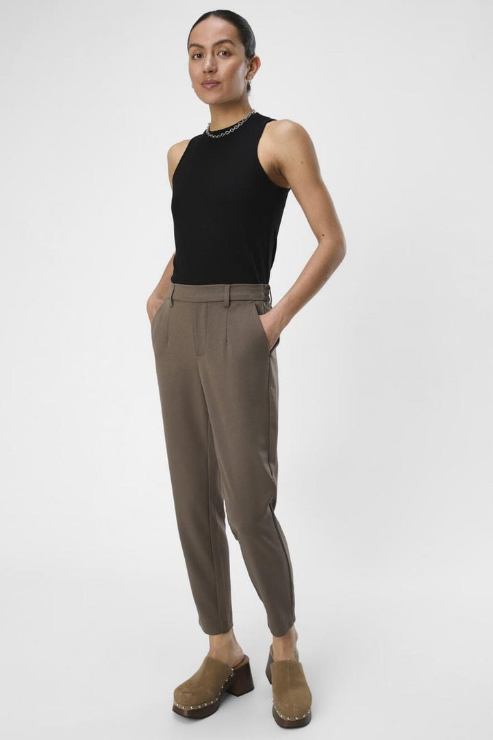 Object - Objlisa Slim Pant - 4535483 Morel