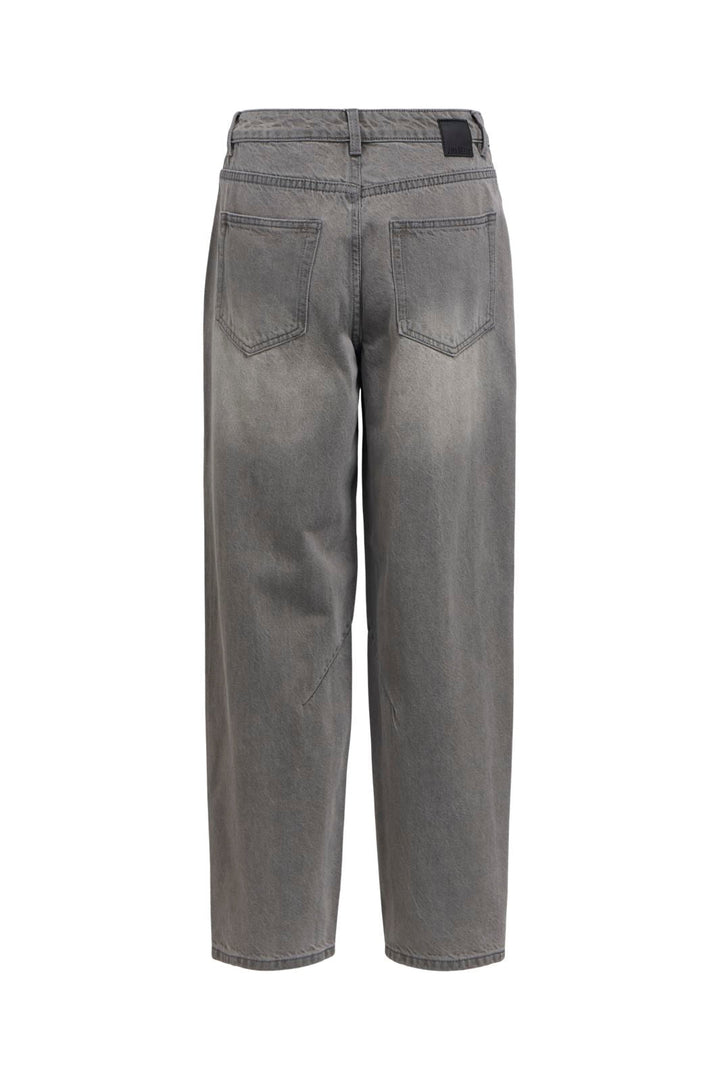 Object - Objmiu Zoe Barrel Ankle Jeans - 5123576 Medium Grey Denim