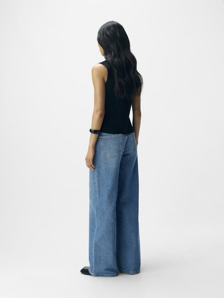 Object - Objreynard Re Knit Vest - 4927199 Black Veste 