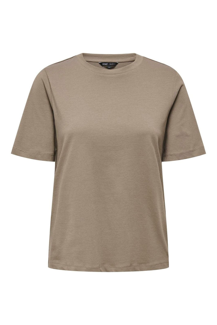 Only - Onl S/S Tee - 4959076 Walnut