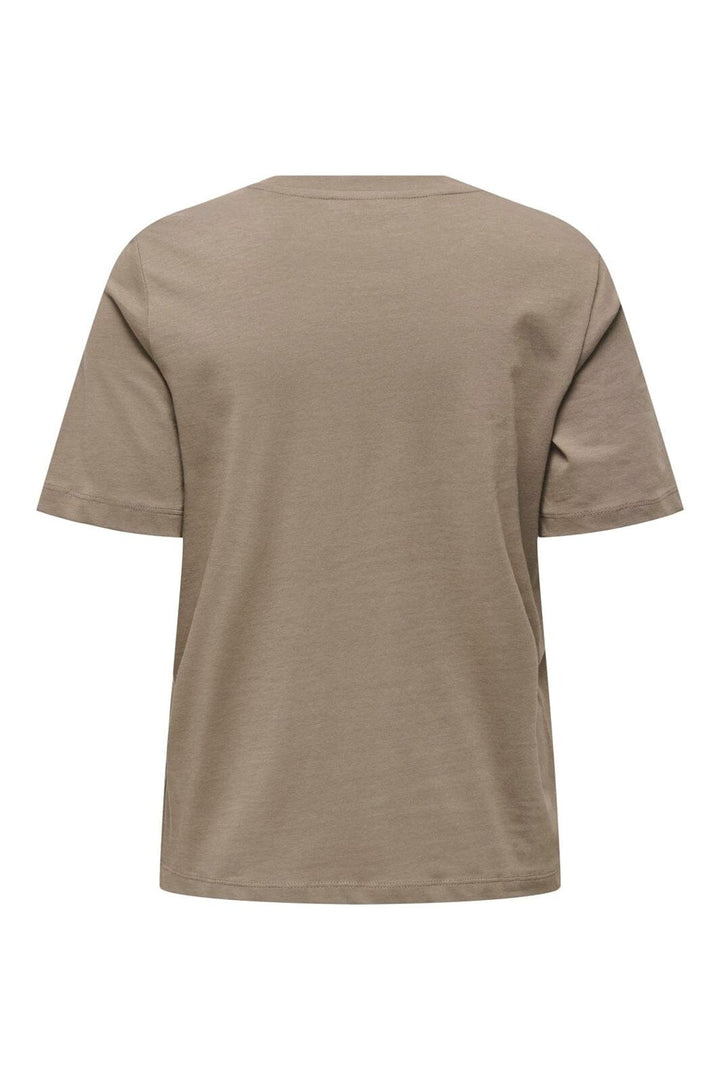 Only - Onl S/S Tee - 4959076 Walnut