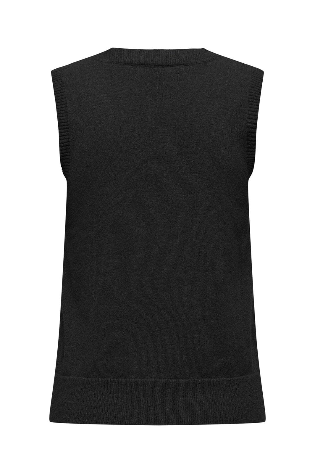 Only - Onlama Life Sl V-Neck Vest Cc Knt - 4958918 Black
