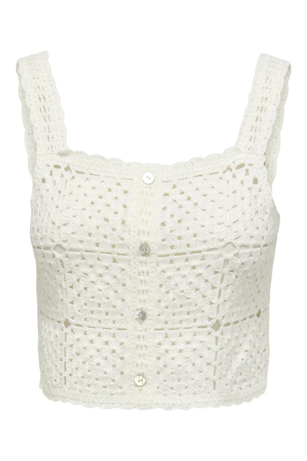 Only - Onlamari S/L Top - 4736982 Egret