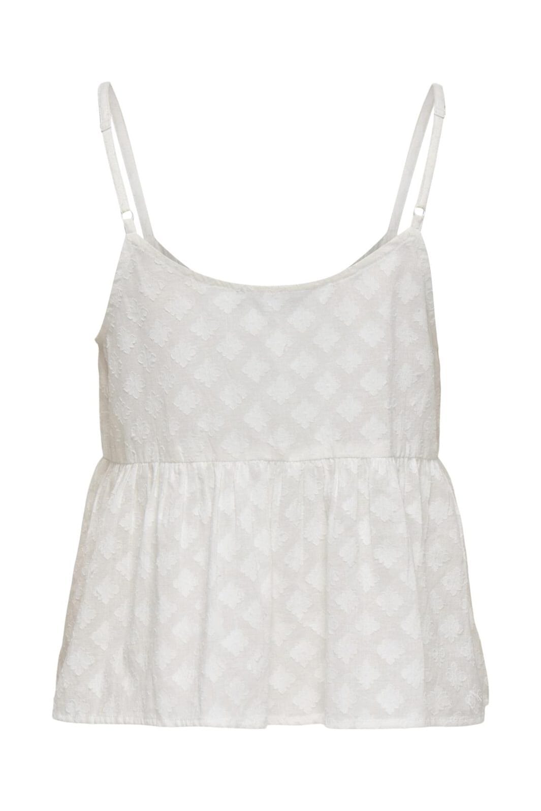 Only - Onlarabella S/L Tie Top Ox - 4926022 Cloud Dancer