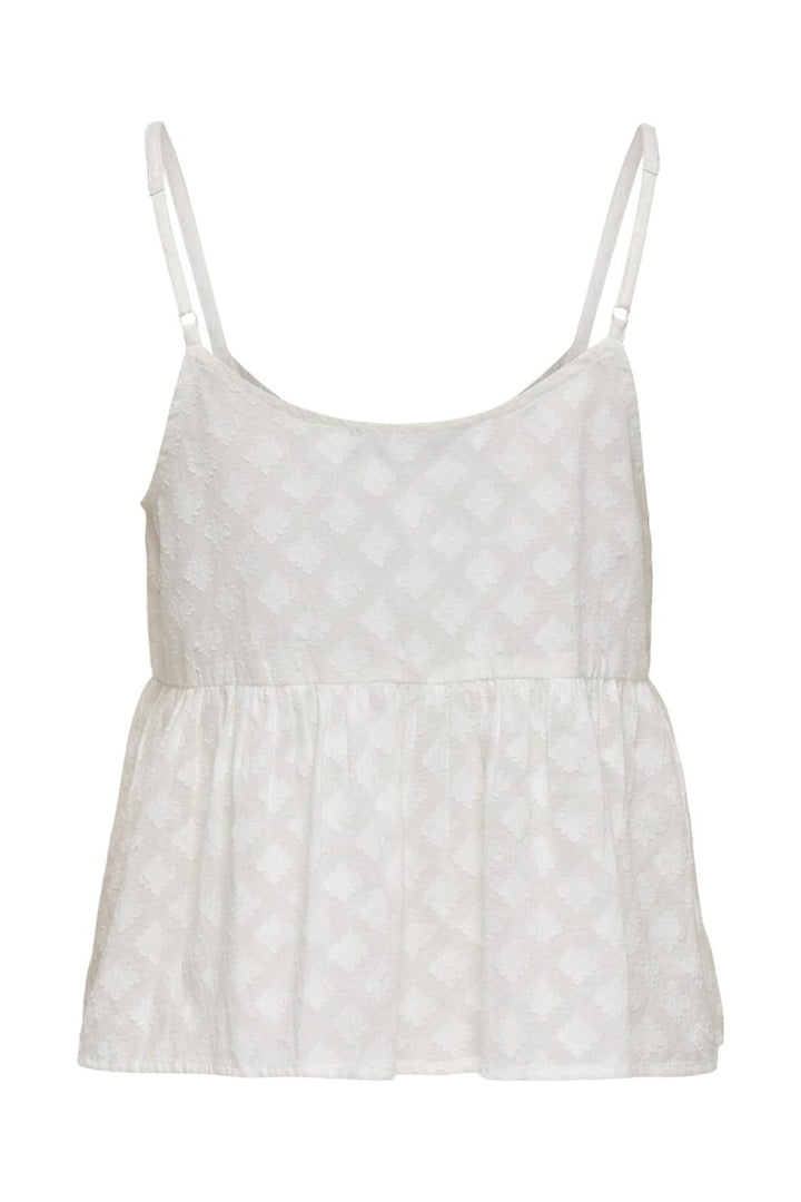 Only - Onlarabella S/L Tie Top Ox - 4926022 Cloud Dancer