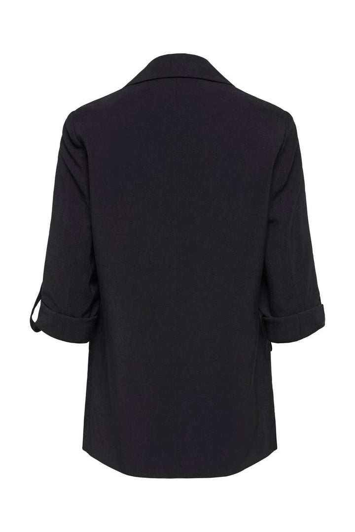 Only - Onlaris Life 3/4 Loose Blazer Cc - 4726183 Black