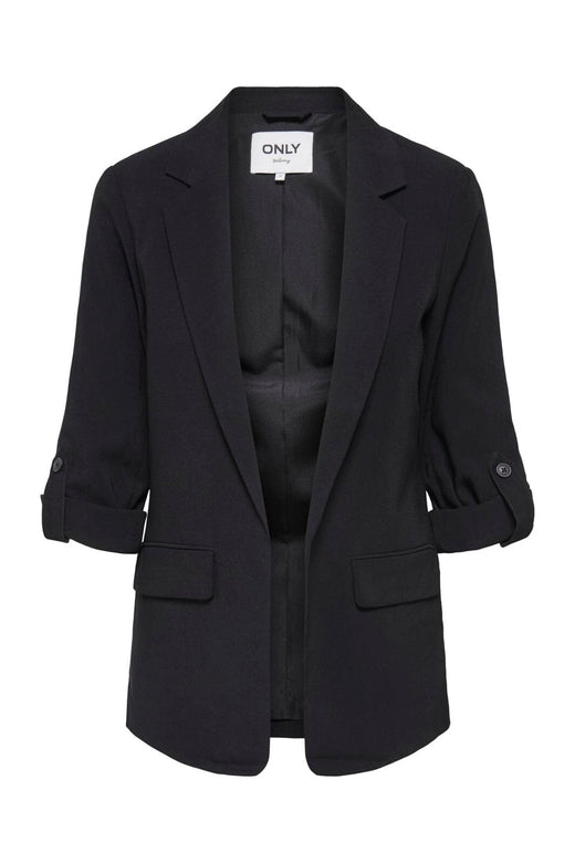 Only - Onlaris Life 3/4 Loose Blazer Cc - 4726183 Black