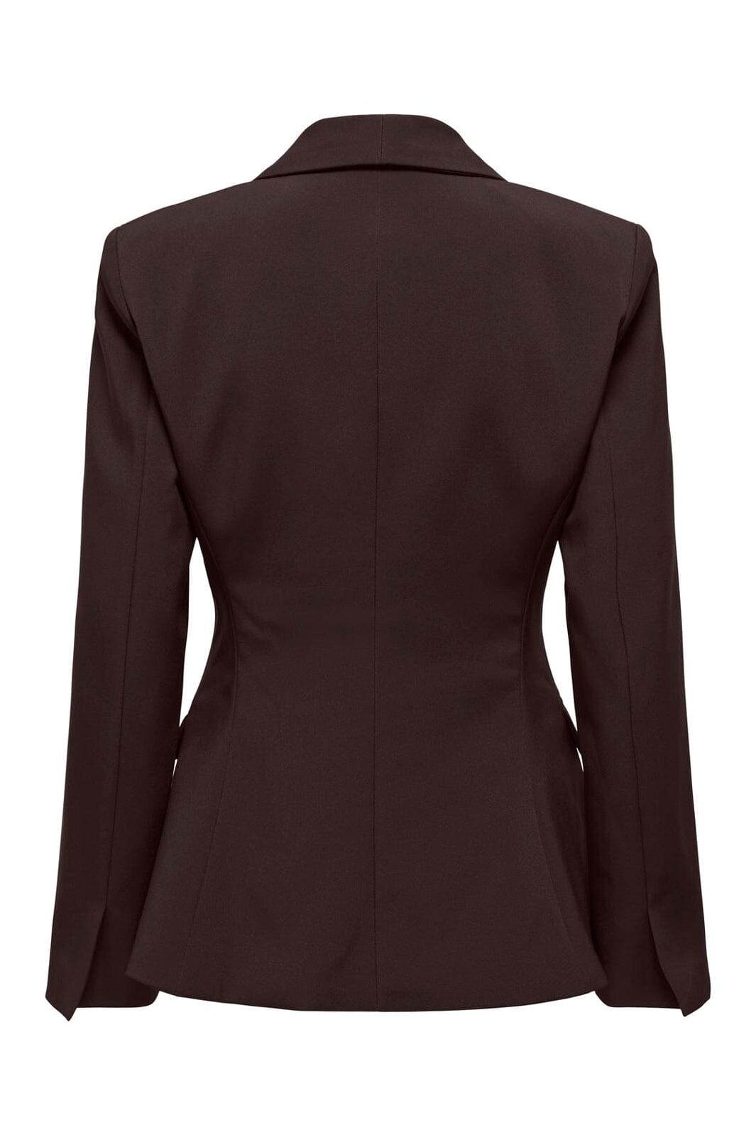 Only - Onlastrid L/S Sculpture Blazer Cc Tlr - 5100662 Chocolate Torte
