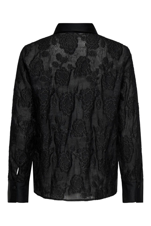 Only - Onlava Ls Shirt - 4824226 Black