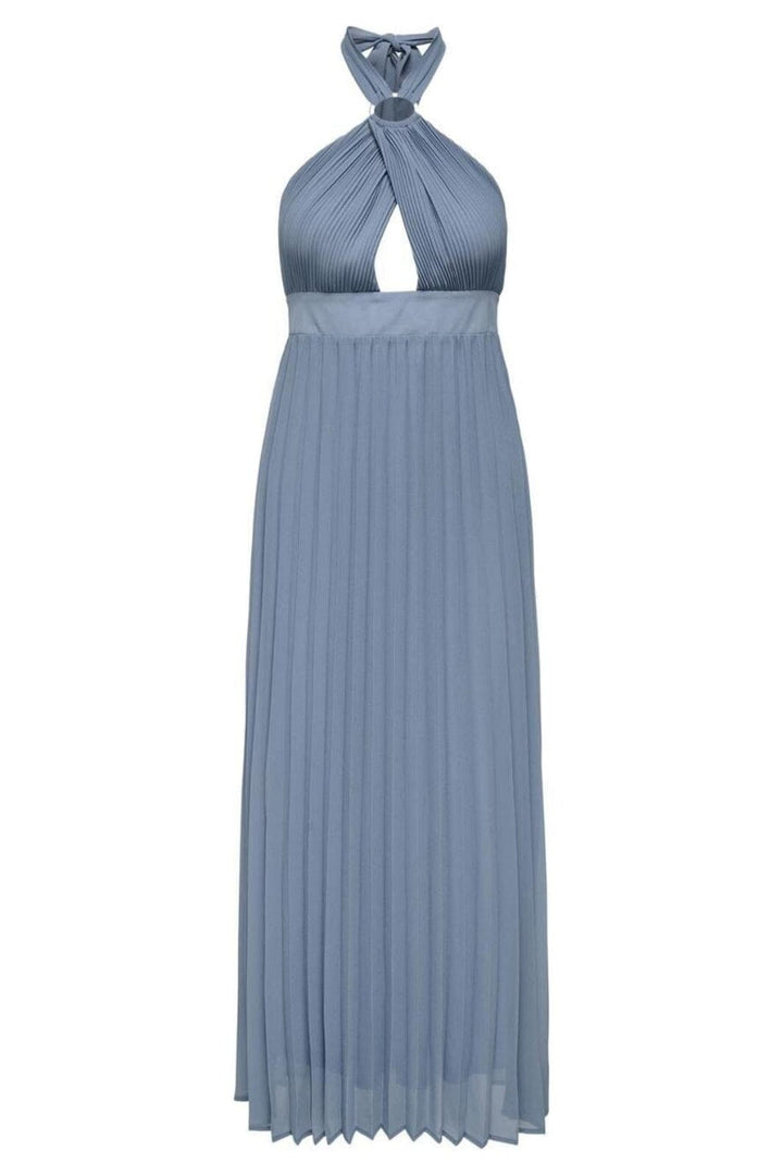 Only - Onlbarbara Halterneck Long Dress - 4760040 Tempest