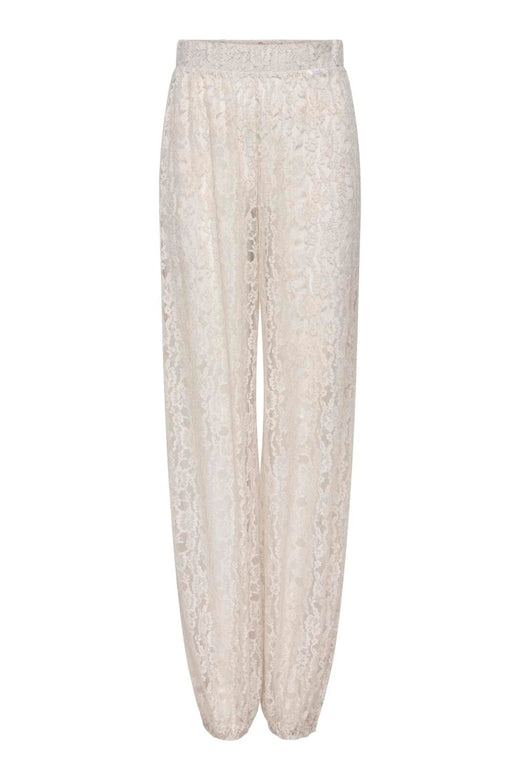 Only - Onlbea Lace Balloon Pants - 5109149 Pumice Stone Bukser 