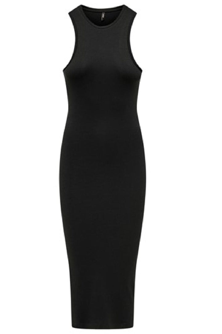 Only - Onlbelfast SL Midi Dress Jrs - 4007039 Black