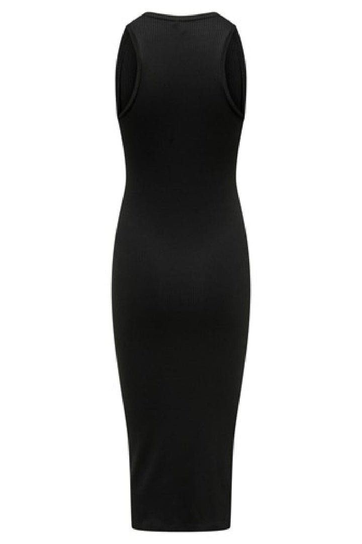 Only - Onlbelfast SL Midi Dress Jrs - 4007039 Black